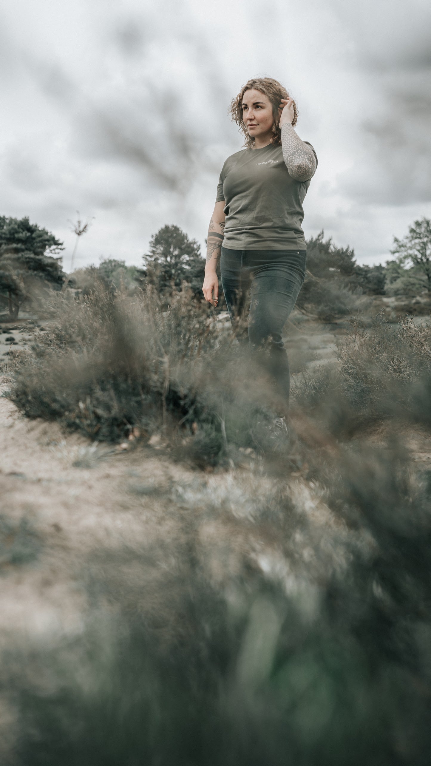 Shirt "Fireflies" khaki